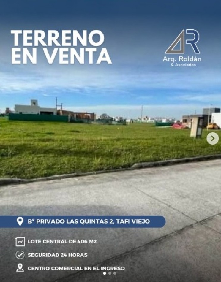 VENTA | Terreno Central en Quintas 2