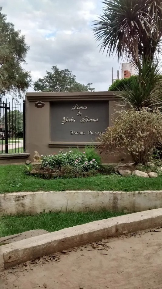 VENTA | TERRENO EN B° PRIVADO LOMAS DE YERBA BUENA.
